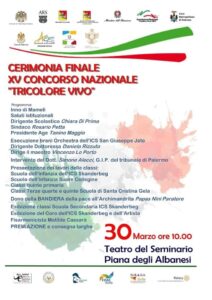 Cerimonia finale XV concorso nazionale "Tricolore vivo"